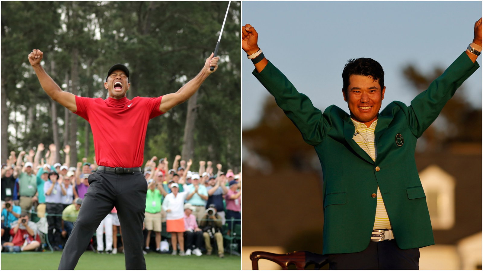 Tiger Woods salutes Hideki Matsuyama after "historical" Masters victory